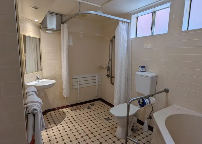 Accessible Queen Room for People with Disabilities at River Motel
